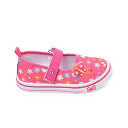 Cute Walk by Babyhug Casual Shoes with Velcro Closure Floral Print - Pink