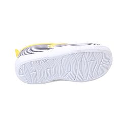 Cute Walk by Babyhug Slip On Casual Striped Shoes with Dino Patch - Yellow