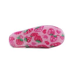 Cute Walk by Babyhug Slip On Strawberry Printed Gumboots - Pink