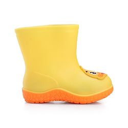 Cute Walk by Babyhug Duck Appliqued Slip On Gumboots - Yellow