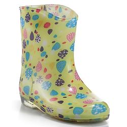 Cute Walk by Babyhug Slip On Balloons Printed Gumboots - Multicolour