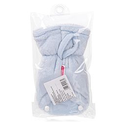 Babyhug Premium Feeding Bottle Cover with Sherpa Lining Blue - Fits upto 330 ml