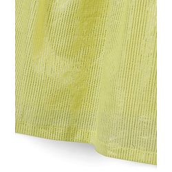 Babyhug 100% Cotton Woven Sleeveless Frock with Lace Detailing - Lime Green