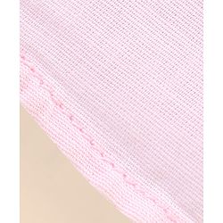 Babyhug Cotton Linen Half Sleeves Solid Colour Shirt - Light Pink