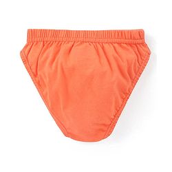 Babyhug 100% Cotton Briefs Star Print Pack of 3 - Blue White & Orange