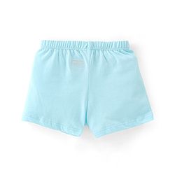 Babyhug 100% Cotton Animal Printed Trunk Pack of 3 - White Blue & Green