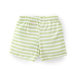 Babyhug 100% Cotton Animal Printed Trunk Pack of 3 - White Blue & Green