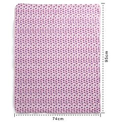 Babyhug Sherin & Poly Wool All Season Blanket Floral Print - White