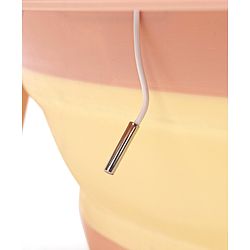Babyhug Foldable Bathtub with Cushion and Inbuilt Thermometer - Pink