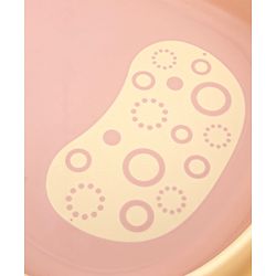 Babyhug Foldable Bathtub with Cushion and Inbuilt Thermometer - Pink