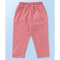 Babyhug Full Sleeves Musical Notes Printed Stretch Fit Party Shirt & Trousers with Cap & Bow - Peach & White