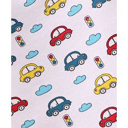 Babyhug 100% Cotton Swaddle Wrapper Sports Theme Pack of 2 - Navy Blue