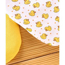 Babyhug 100% Cotton Swaddle Wrapper Sports Theme Pack of 2 - Navy Blue