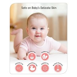 Babyhug Milk Protein Formula Daily Full Body and Face Moisturizing Cream Pack of 2 - 100 ml Each