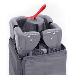 Babyhug Wonderland 2 in 1 Foldable Playpen Cum Travel Baby Cot with Mosquito Net - Grey| Easy Assembly| Compact Fold| Removable Cot Layer| Mesh Sides| Zipper Opening for Fun-play| Storage cum Carry Bag| Wheels with Lock| Attach to Parent Bed