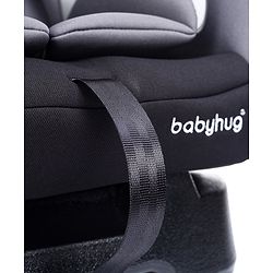 Babyhug Expedition ECE R44/04 Safety Certified 3 in 1 Convertible Car Seat With Recliner with 1 Year Warranty - Grey