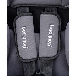 Babyhug Expedition ECE R44/04 Safety Certified 3 in 1 Convertible Car Seat With Recliner with 1 Year Warranty - Grey