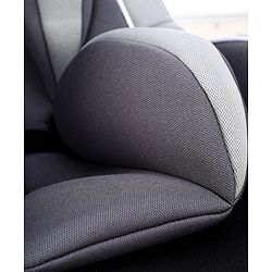 Babyhug Expedition ECE R44/04 Safety Certified 3 in 1 Convertible Car Seat With Recliner with 1 Year Warranty - Grey