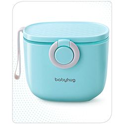 Babyhug Milk Powder Storage Container with Spoon - Blue