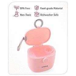 Babyhug Milk Powder Storage Container with Spoon - Pink