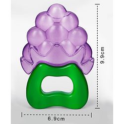 Babyhug Water Filled Grapes Teether - Purple