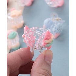 Babyhug Free Size Hair Clips Set of 8 - Multicolour