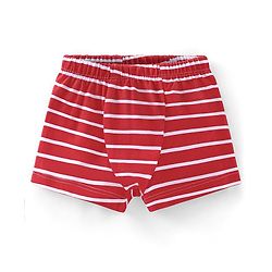 Babyhug 100% Cotton Briefs Stripes & Car Print Pack of 3 - Blue Grey & Maroon
