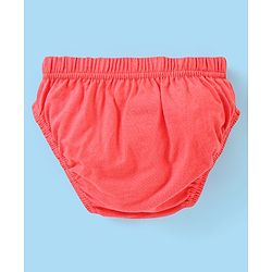Babyhug 100% Cotton Antibacterial Space Print Briefs Pack of 5 - Blue & Red
