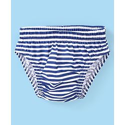 Babyhug 100% Cotton Antibacterial Space Print Briefs Pack of 5 - Blue & Red