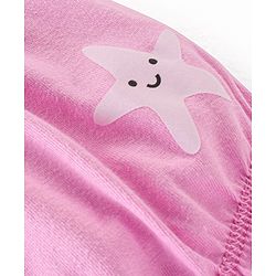 Babyhug 100% Cotton Knit Bloomers Stripes & Kitty Print Pack of 3 - Pink & Turquoise