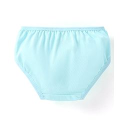 Babyhug 100% Cotton Panties Floral Print Pack of 3 - Pink & Blue