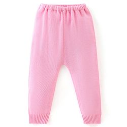 Babyhug Full Sleeves Sweater Set Bunny Design- Pink