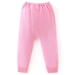 Babyhug Full Sleeves Sweater Set Bunny Design- Pink