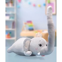 Babyhug Emily Elephant Soft Toy -  Length 57 cm