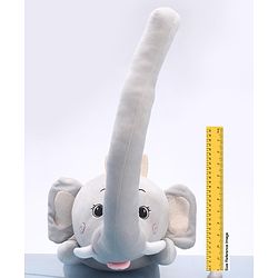 Babyhug Emily Elephant Soft Toy -  Length 57 cm
