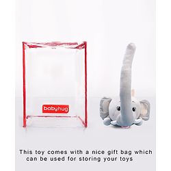 Babyhug Emily Elephant Soft Toy -  Length 57 cm