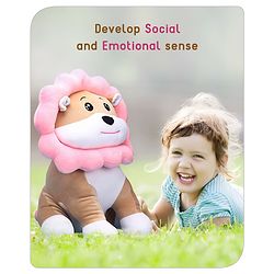 Babyhug Sunny Lion Soft Toy - Height 46 cm