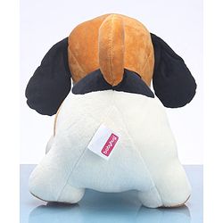 Babyhug Murphy Dog Soft Toy White & Brown -  Length 55 cm