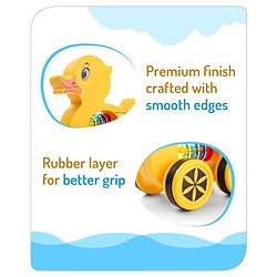 Babyhug Giraffe Pull Along Toy - Multicolor