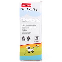 Babyhug Duck Pull Along Toy - Yellow