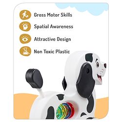 Babyhug Giraffe Pull Along Toy - Multicolor