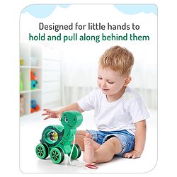 Babyhug Giraffe Pull Along Toy - Multicolor
