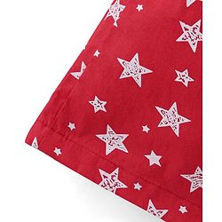 Babyhug Cotton Woven Elasticated Boxers with Stars Print Pack of 3 - Navy Blue & Red