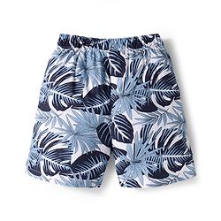 Babyhug Cotton Woven Regular Boxers Jungle Print Pack of 3 - Green & Blue