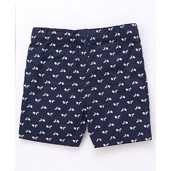 Babyhug Cotton Woven Regular Boxers Jungle Print Pack of 3 - Green & Blue