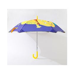 Babyhug Free Size Umbrella Dino Print - Blue & Yellow