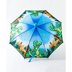 Babyhug Free Size Umbrella  Dino Print - Multicolour