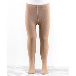 Cute Walk by Babyhug Antibacterial Solid Footed Tights - Skin Color