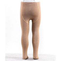 Cute Walk by Babyhug Antibacterial Solid Footed Tights - Skin Color