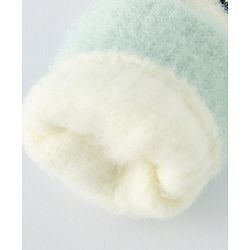 Babyhug Gloves with Face Design - Light Green